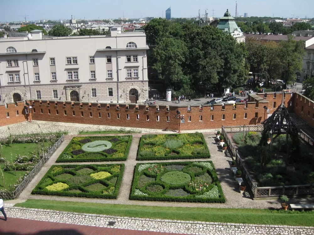 Ogrody królewskie na Wawelu