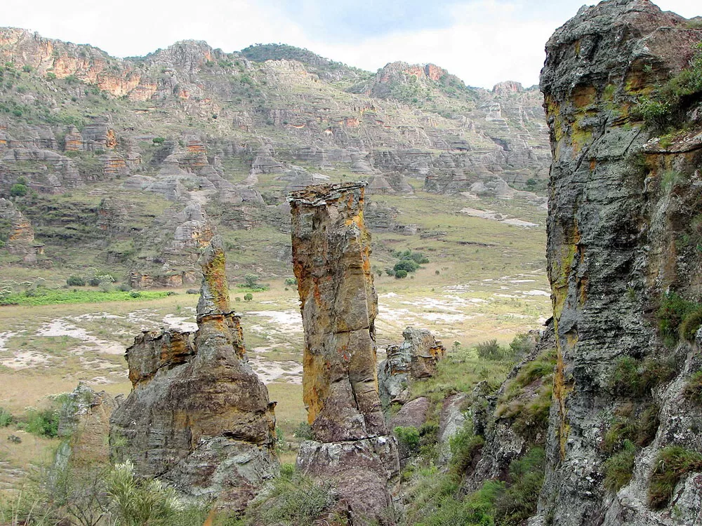 Formacje skalne w Parku Narodowym Isalo