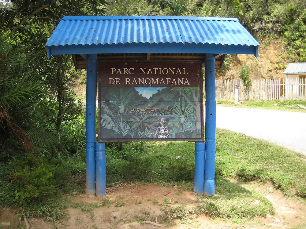 Wejście do Parku Narodowego Ranomafana