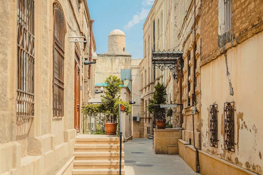 Uliczki Starego Miasta w Baku