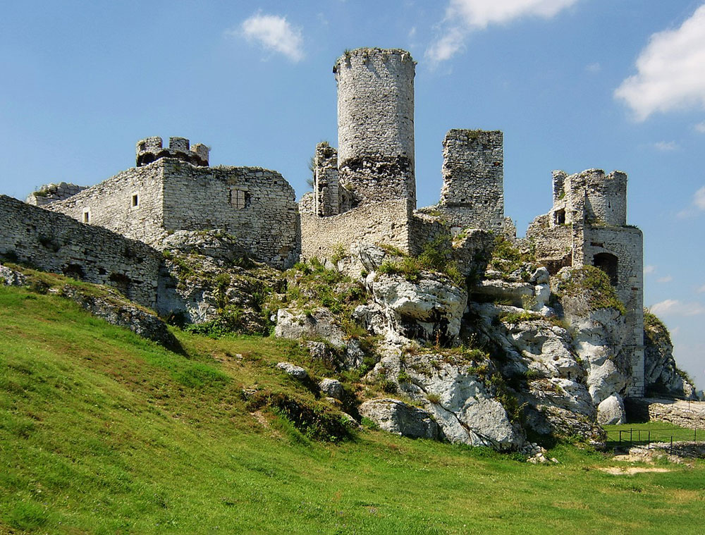 Ruiny zamku Ogrodzieniec