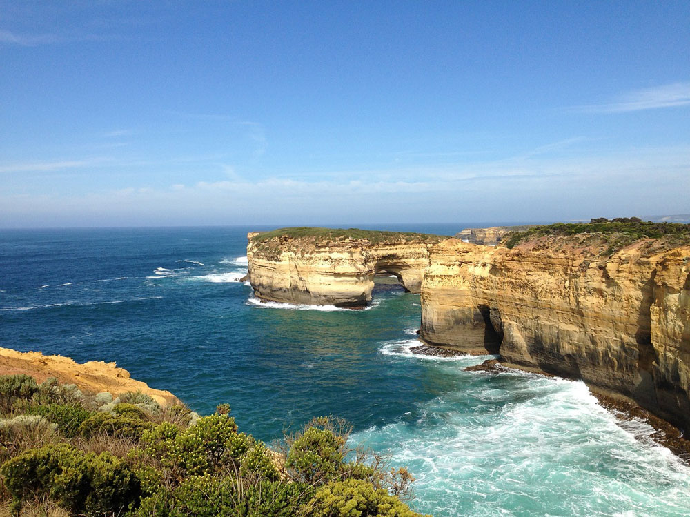 Formacja skalna London Arch przy Great Ocean Road