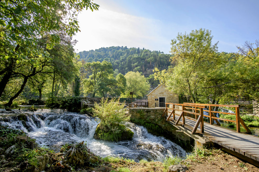 Wodospady Krka w Chorwacji