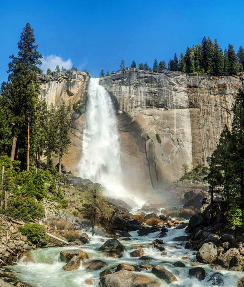 Wodospad Nevada Fall