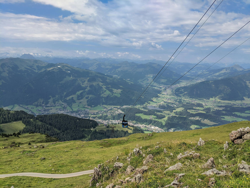 Panorama Alp Kitzbuhalskich