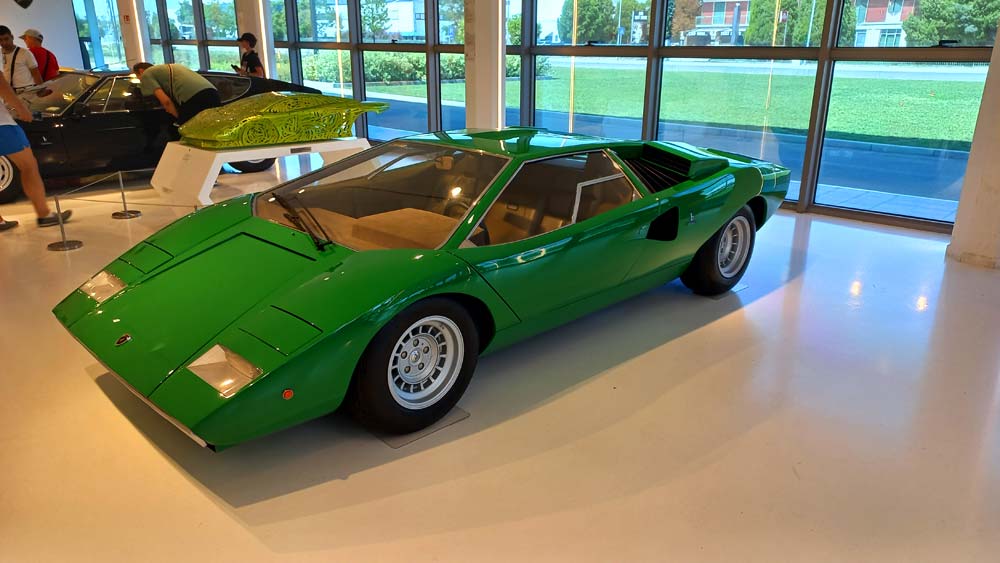 Lamborghini Coutach w zbiorach muzeum