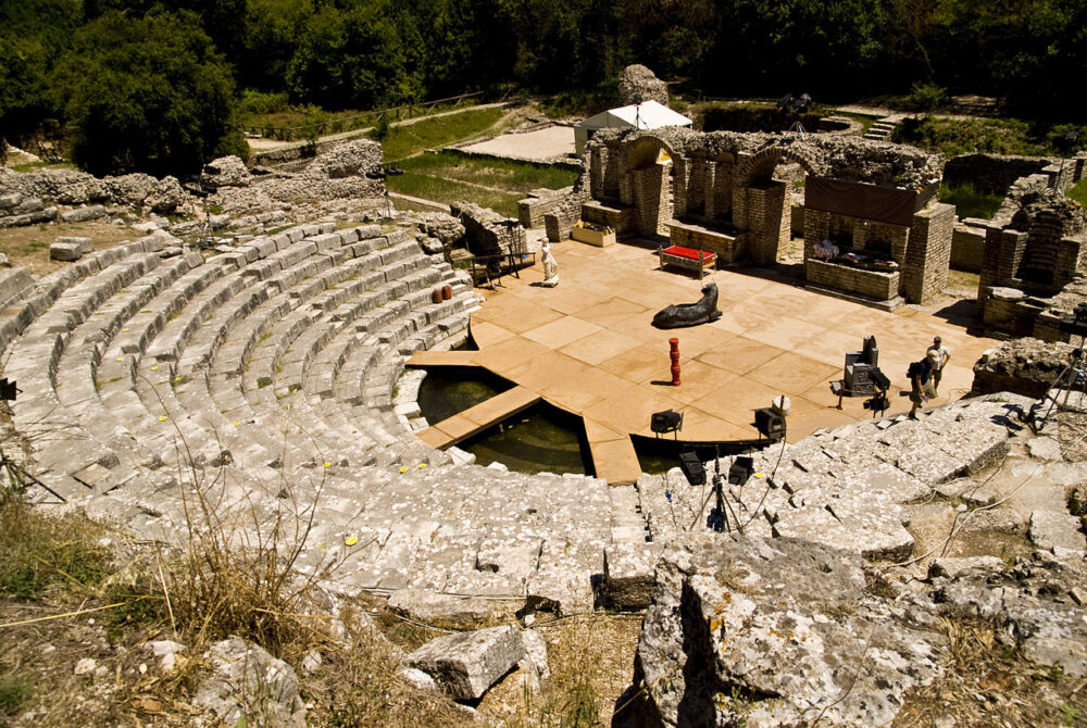 Monumentalny amfiteatr Butrint