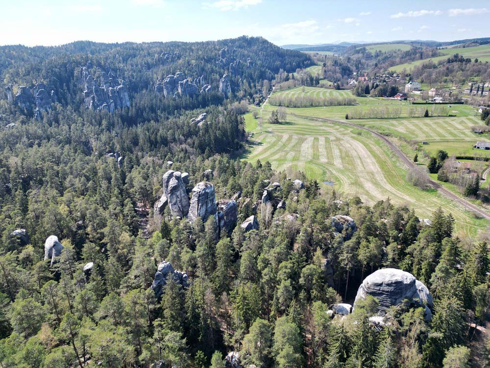 Teplické skály w Adršpach 