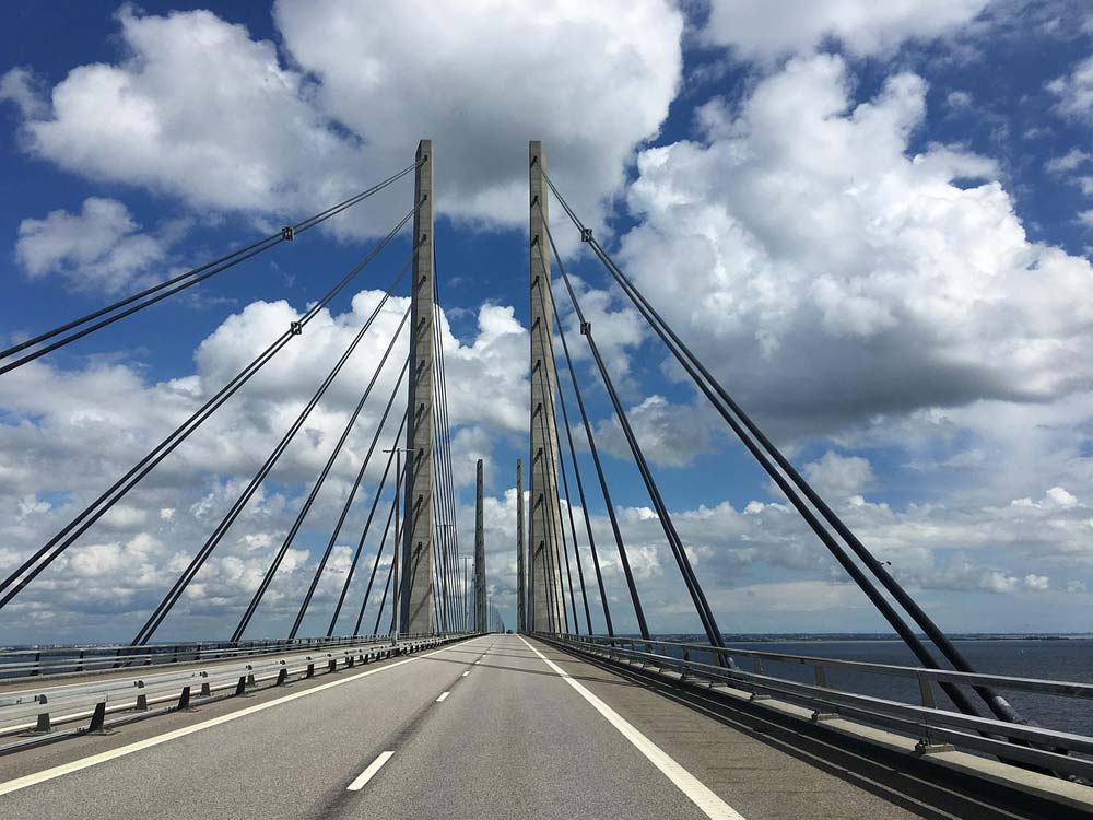 Pylony mostu Oresund