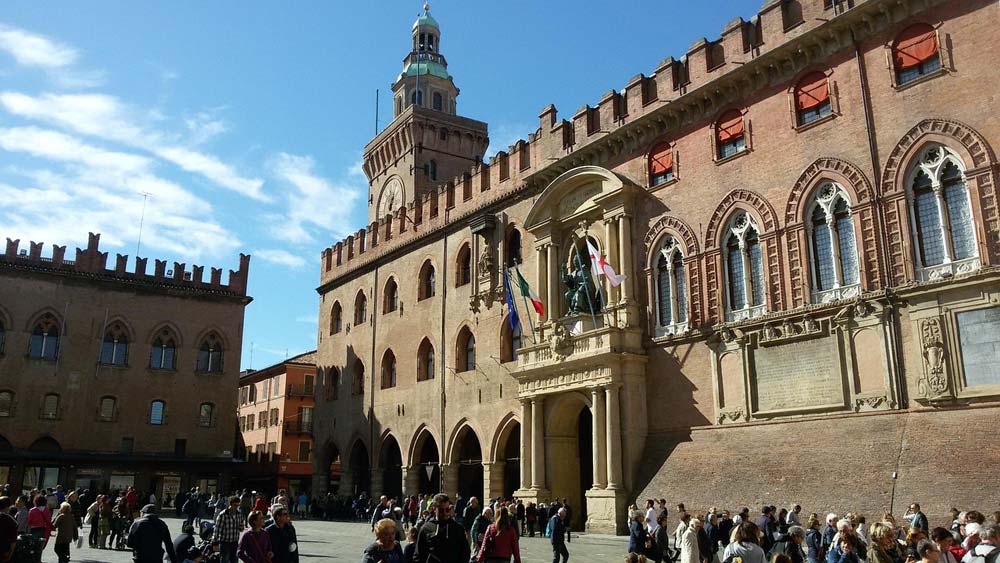 Siedziba władzy miejskiej - Palazzo d'Accursio