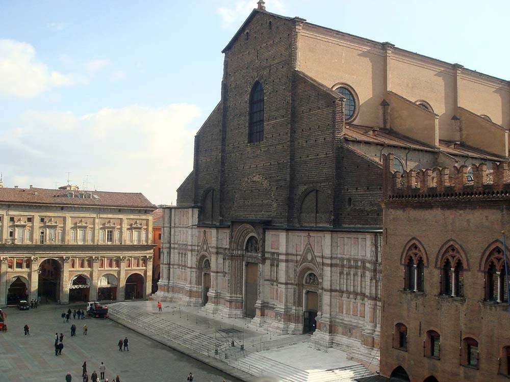 Bazylika San Petronio przy Piazza Maggiore